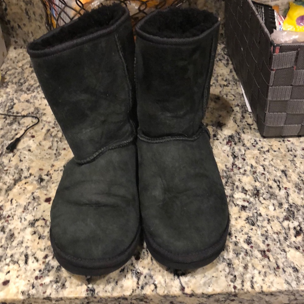 Black Ugg Ankle Boots 7